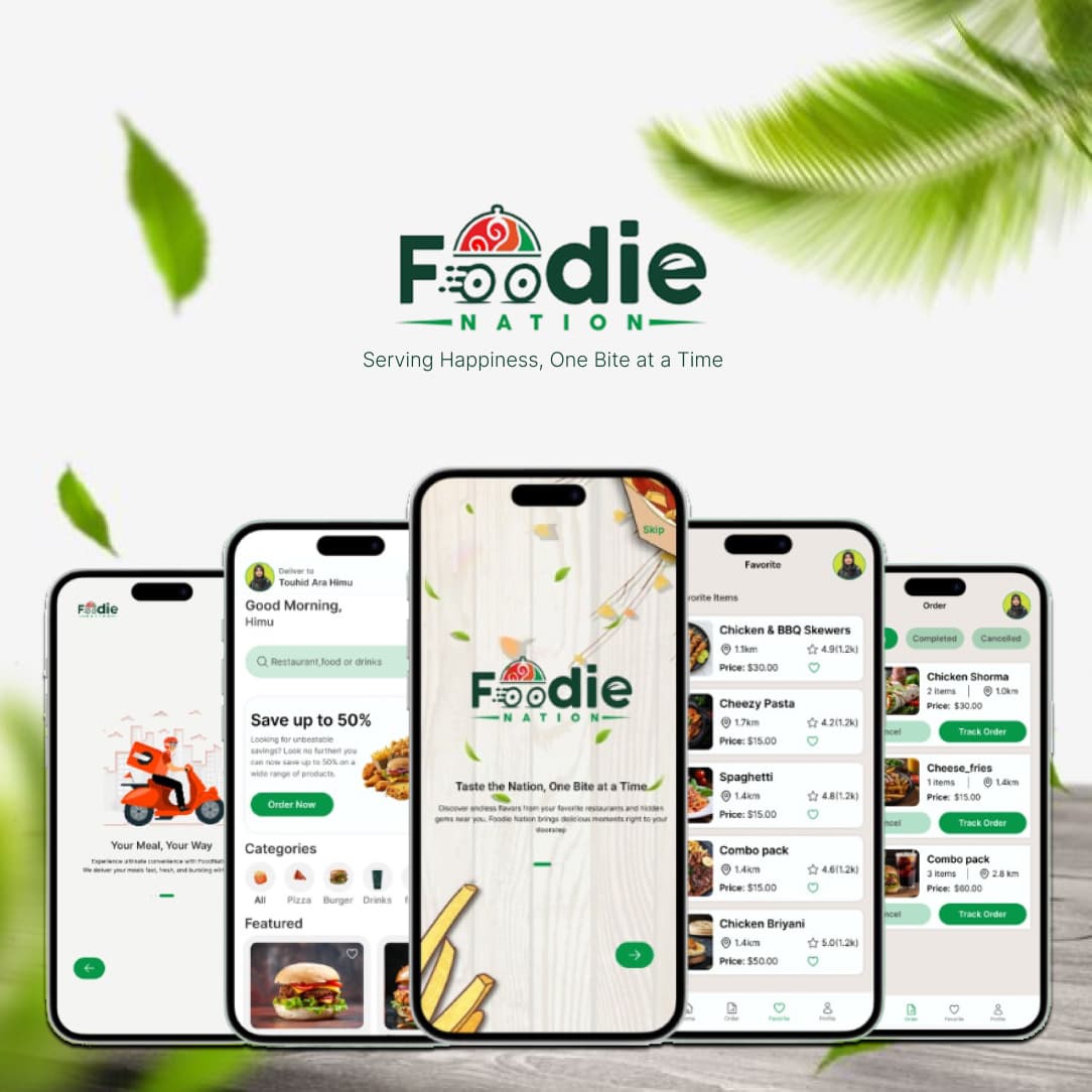 Foodie Nation Mobile App